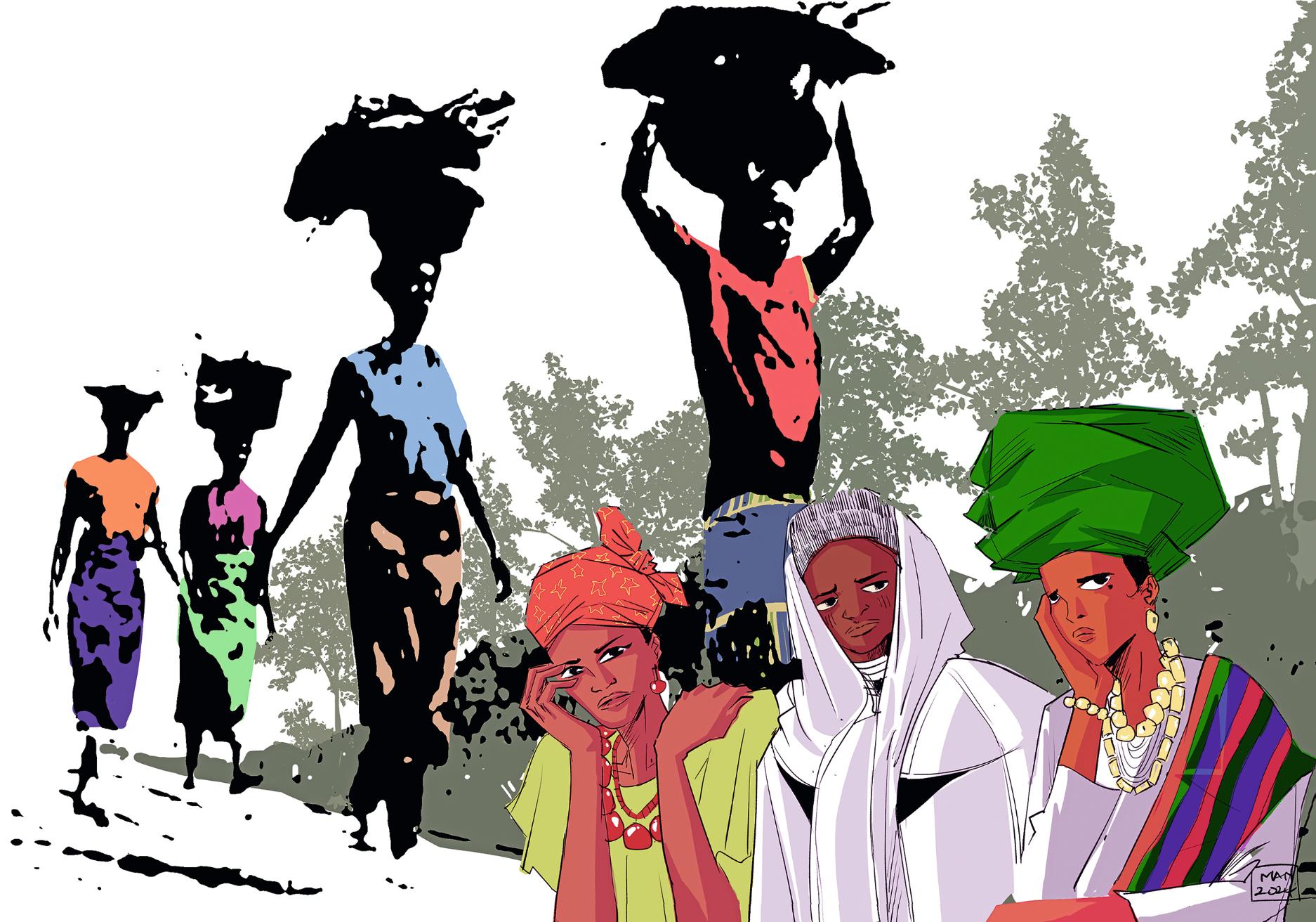 2026_Nigeria_Titel_Rest_for_the_Weary_von_der_Kuenstlerin_Gift_Amarachi_Ottah_print__2024-World-Day-of-Prayer-International-Committee-Inc. (c) Weltgebetstag der Frauen