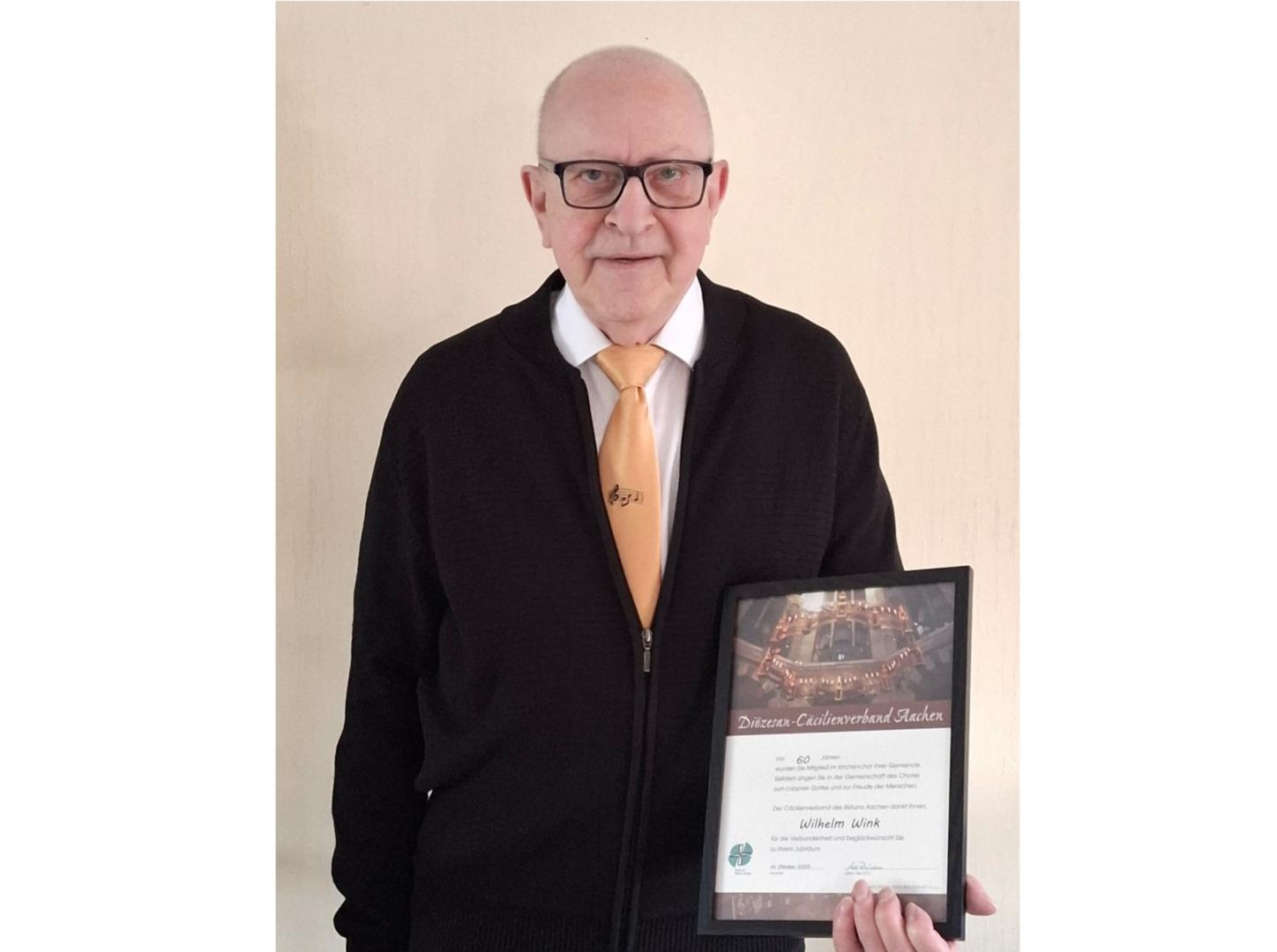 Jubilar Willi Wink (c) Wink