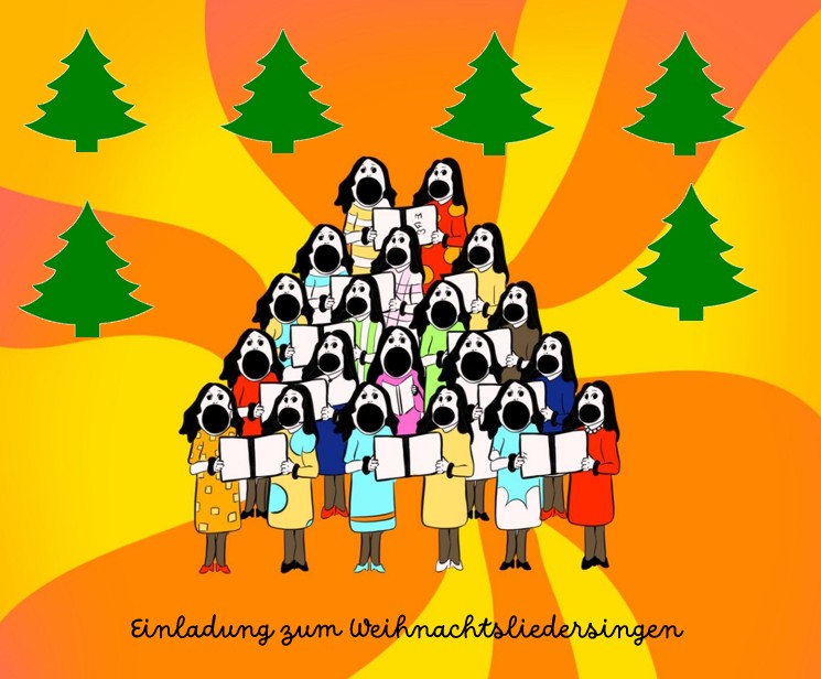 Einladung Weihnachtsliedersingen (c) Schwob