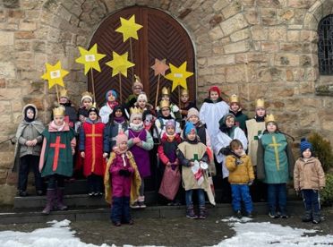 Sternsinger Obermaubach 2025 (c) Frau Mattiss