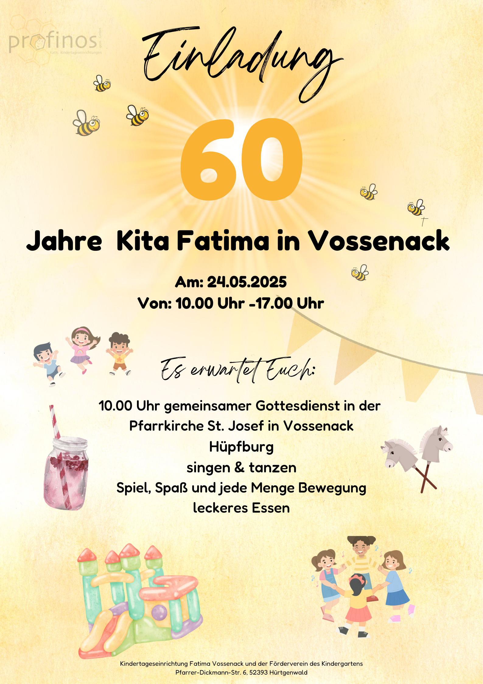 60 Jahre Kindergarten Fatima (c) Kindertagesstätte Fatima Vossenack